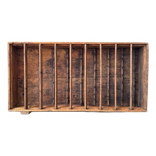 Early 20th Century Estate-Made Oak Draining Rack For Sale