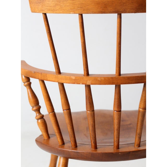 Mid Century Nichols & Stone Windsor Chair For Sale - Image 6 of 12