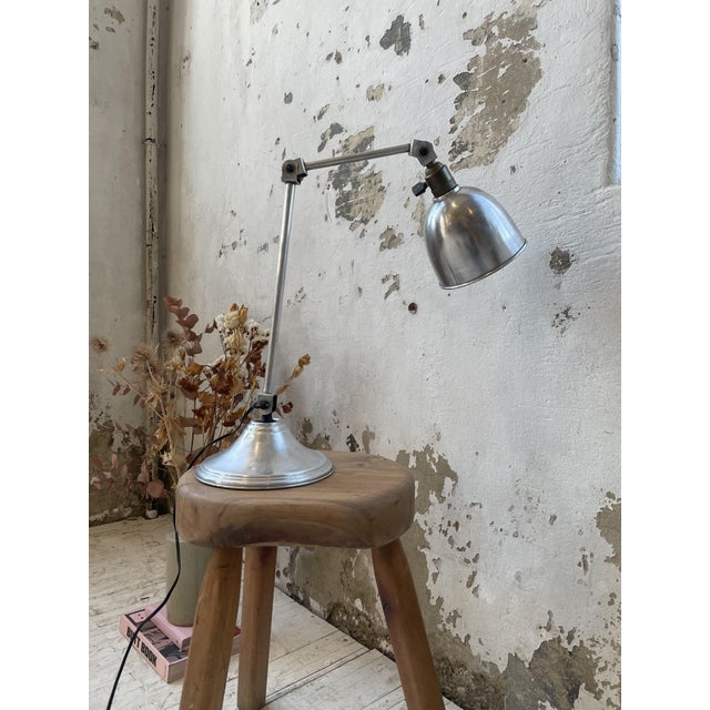 Bohemian Chrome Artisanal Table Lamp For Sale - Image 14 of 18