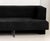 Mid-Century Modern Vladimir Kagan "Omnibus" Black Suede Upholstered Sofa For Sale - Image 3 of 10
