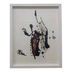 #Framed Abstract Figurative Original Oil Painting