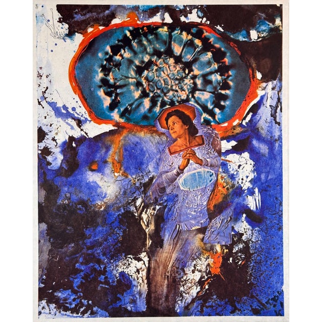 ARTIST: Salvador Dali TITLE: Memories of Surrealism Ultra Surrealist Corpuscular Galutska MEDIUM: Etching on Japon Paper...