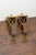 Mid 20th Century French Mid Century Modern Gilt Iron Wall Mounted Lanterns with Single Lights - a Pair For Sale - Image 9 of 9