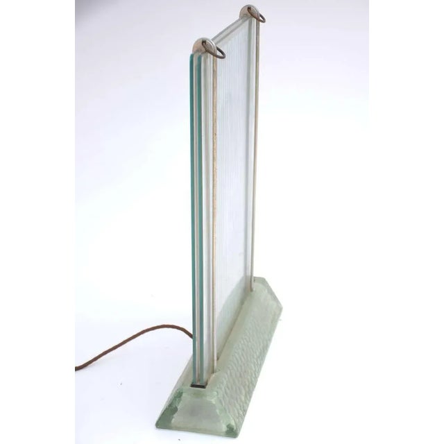 1930s 1930s Museum Glass Radiator by René Coulon for Saint-Gobain For Sale - Image 5 of 6