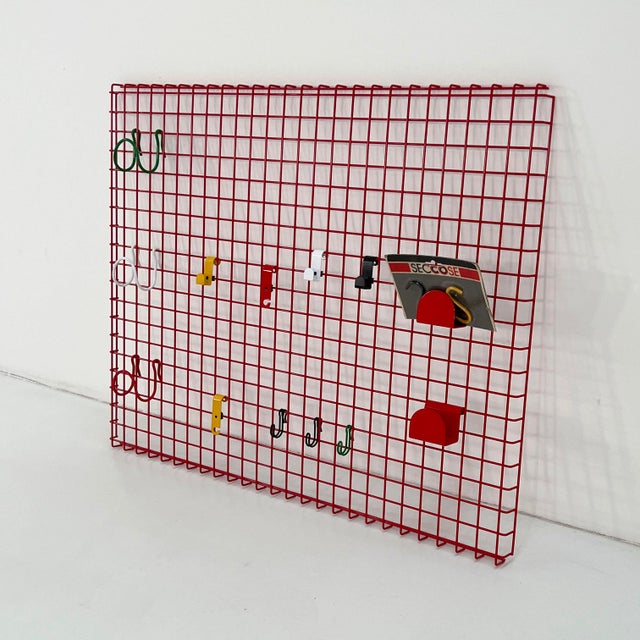 1980s Binetta Wall Organizer by Boccato, Gigante & Zambusi for Seccose, 1980s For Sale - Image 5 of 6
