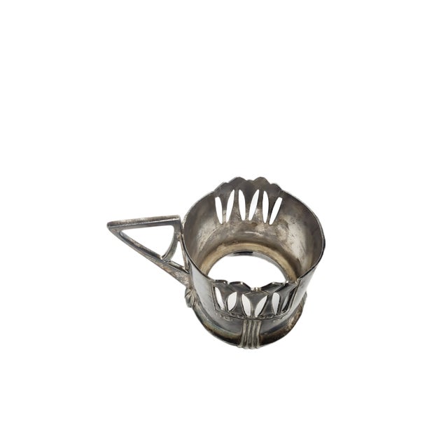 Bauhaus Art Deco Tea Basket from WMF, 1900s For Sale - Image 3 of 5