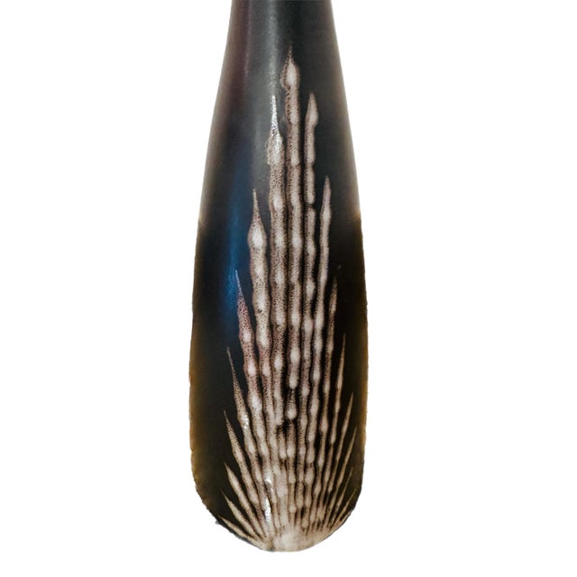 Svend Aage Holm Sorensen 1950's Danish Vase by Svend Aage Holm-Sørensen and Svend Aage Jensen for Søholm Keramik For Sale - Image 4 of 8