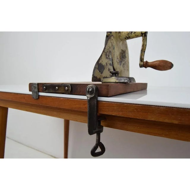 1930s Art Deco German Table Slicer, 1930s For Sale - Image 5 of 13