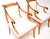 Antique Biedermeier Swedish Satin Birch Armchairs, 1860s, Set of 2 For Sale - Image 6 of 11