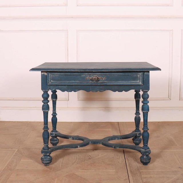 English Painted Lamp Table For Sale - Image 10 of 10