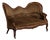Late 19th Century France Brown Wood Sofa For Sale