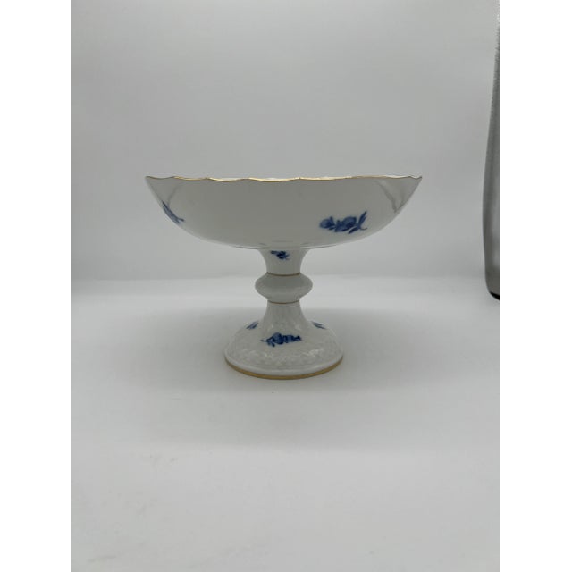 Royal Copenhagen (Danish, founded 1775), circa 1970. A vintage Royal Copenhagen porcelain compote or cake stand. The piece...
