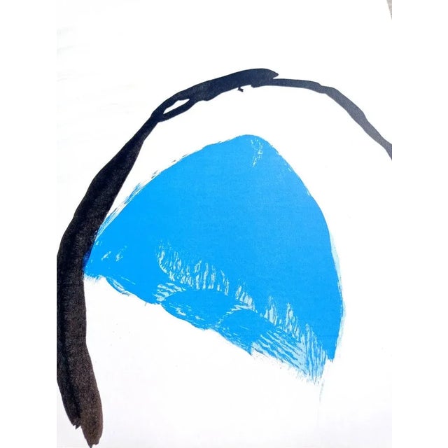 Pierre Tal-Coat, Abstraction 2 Diptych for DLM, 1965, Lithograph For Sale - Image 3 of 4