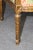 French 1950's Louis XVI Style Gilt Carved Armchair For Sale - Image 3 of 10