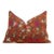 Horshiapur Bloom, Antique Phulkari Lumbar Pillow Cover For Sale