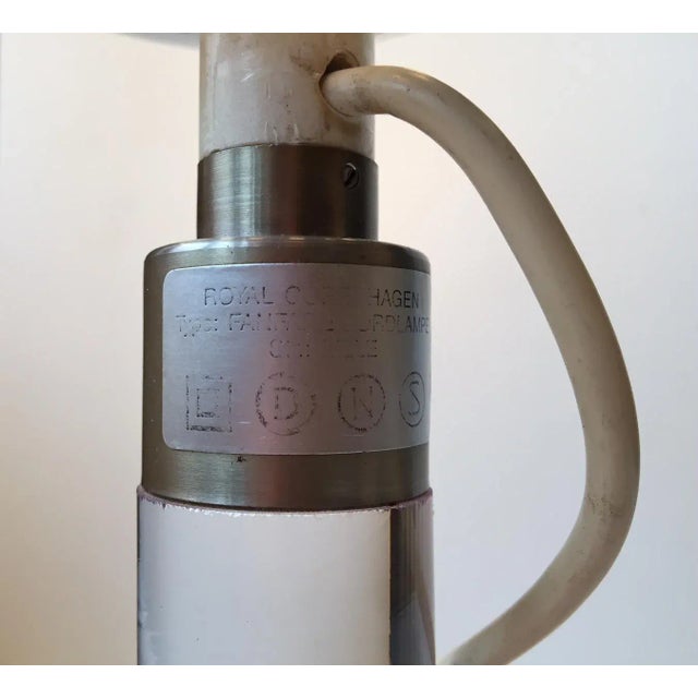 Royal Copenhagen Vintage Fanfare Table Lamp by Royal Copenhagen & Holmegaard, 1980s For Sale - Image 4 of 6