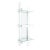 The Trellis Mirrored Wall Shelf - A contemporary version of our most popular mirrored three shelf wall unit, The Trellis...