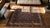 1890s Blue Navy Geometric Tribal Antique Caucasian Shirvan Rug ( 3'4" X 4'2" Handknotted Wool Carpet For Sale - Image 10 of 12