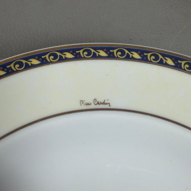 Vintage Porcelain Dinnerware Set from Pierre Cardin, 1990s, Set of 41 For Sale - Image 11 of 13