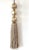 2020s Beaded Satin Key Tassel in Mineral Color Combination For Sale - Image 5 of 13