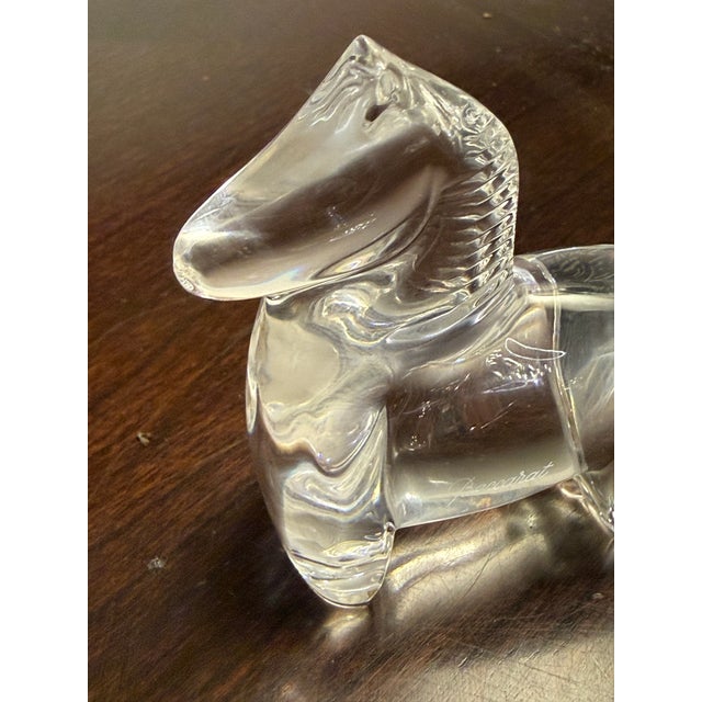 Baccarat Baccarat Crystal Trojan Horse Figurine For Sale - Image 4 of 12