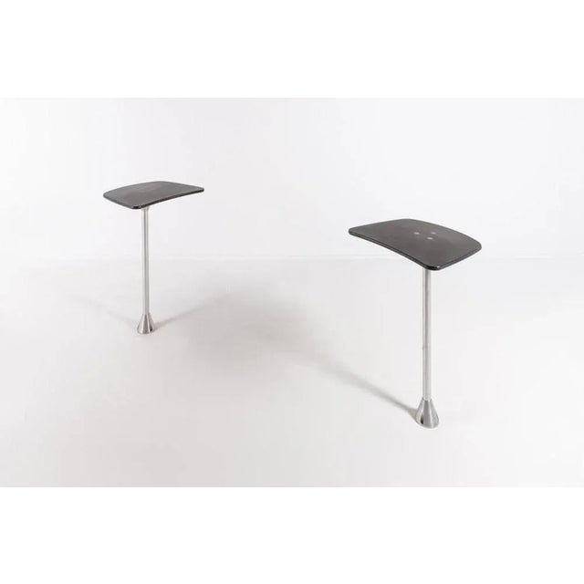High tables from Jørgen Rasmussen for Engelbrechts which can serve not only as a work table but also as a perfect bar-cafe...