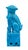 Fitz and Floyd Vintage Chinese Turquoise Blue Glazed Foo Dog – Guardian Lion – Hollywood Regency / Chinoiserie For Sale - Image 4 of 11
