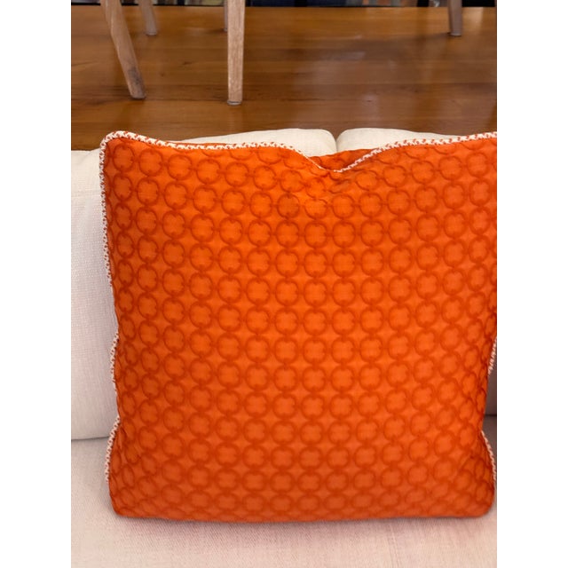 Bernhardt Patterned Feather Down Throw Pillows, Pair For Sale - Image 10 of 12