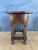 1930s Early 20th Century Spanish Oak Side Table with Drawer, 1930 For Sale - Image 5 of 11