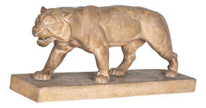 Henri Bargas, Sculpture of a Lioness, Terracotta, 1930s