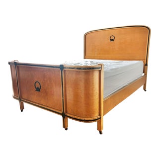Early 20th Century French Style Full Bedframe For Sale