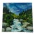 Original Acrylic Landscape Painting “Forge Every Stream” by Nancy Smith For Sale