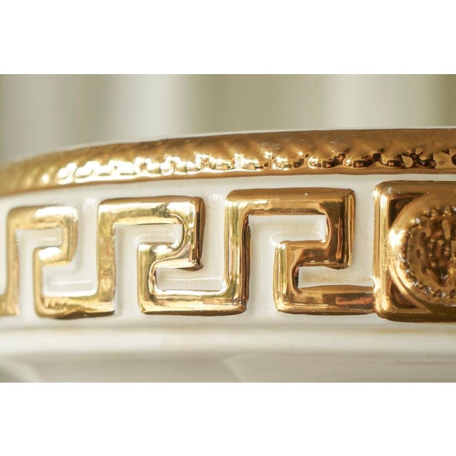 Large Mid-Century Modern Italian Studio Pottery Centerpiece, 1960s For Sale - Image 9 of 11