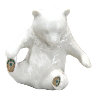Vintage Lenox Bear Figurine For Sale