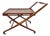 Mid-Century Danish Modern Teak Folding Serving Cart For Sale