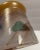 Cabin 1930s Arts and Crafts Painted Glass Chandelier or Light Shade For Sale - Image 3 of 7