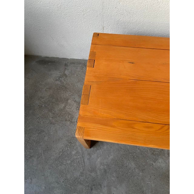 Vintage Pine Coffee Table from Maison Regain, 1970s For Sale - Image 11 of 18