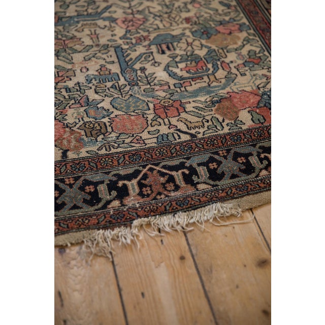 Antique Bibikabad Rug - 4'4" x 7'4" For Sale - Image 10 of 18