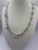 Chain Necklace With Cz's With Earings For Sale - Image 4 of 7