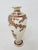 Ivory Antique Japanese Satsuma 6" Vase - Late Meiji Era - Geisha - Attendant - Tree - Leaves For Sale - Image 8 of 18