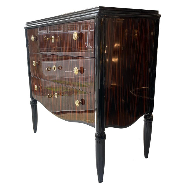 Vintage Art Deco Chest of Drawers, 1930 For Sale - Image 4 of 7