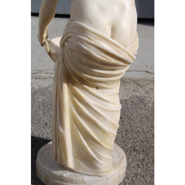 Italian Artist, Woman at Fountain, 1910, Marble For Sale - Image 14 of 18