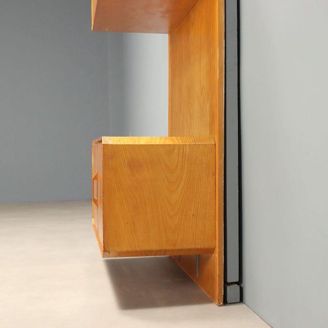 Vintage Storage Cabinet in Maple Veneer Wood, 1960s For Sale - Image 12 of 14