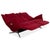 Fabric Three-Seater Red Electric Function Evita Sofa from Koinor For Sale - Image 5 of 15