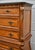 Legacy Carved Bombe Tall Chest French Style Pine Dresser W/Gold Details For Sale - Image 10 of 17