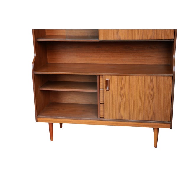 Teak MidCentury Mod Hutch Chairish
