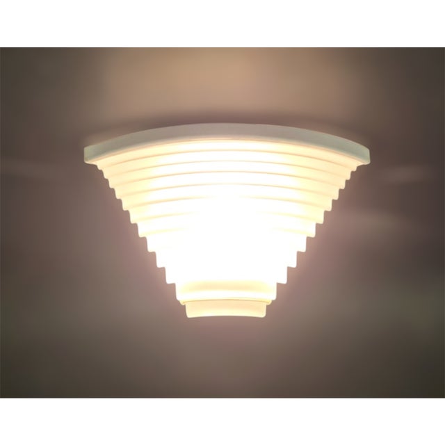 White 20th Century Egisto Angolo Corner Sconce by Artemide For Sale - Image 8 of 12