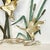 Metal 1970s Vintage Arts & Crafts Boho Chic Brass Ducks With Verdigris Bronze Cat Tails Wall Sculptural Object. For Sale - Image 7 of 10