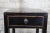 Late 19th Century Antique Chinese Qing Dynasty Black Lacquer Elm Tiered Side Table Pedestal Stand For Sale - Image 4 of 11
