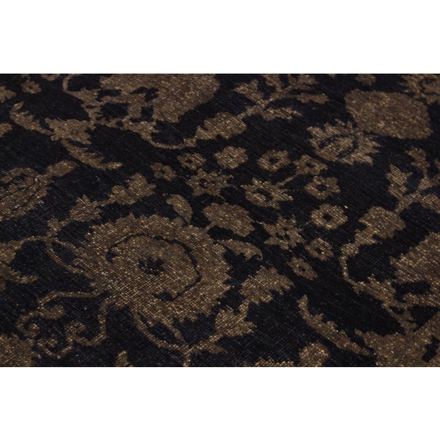 Boho Chic Boho Chic Blue/Brown Wool Rug - 8'5'' X 11'11'' For Sale - Image 3 of 10